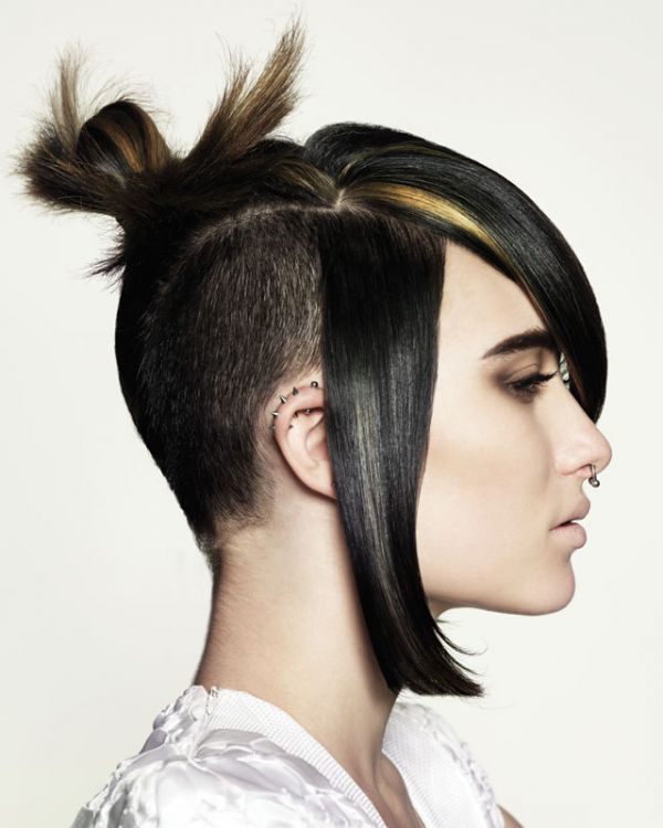 Samurai Hairstyle Modern For this hyper-modern hair